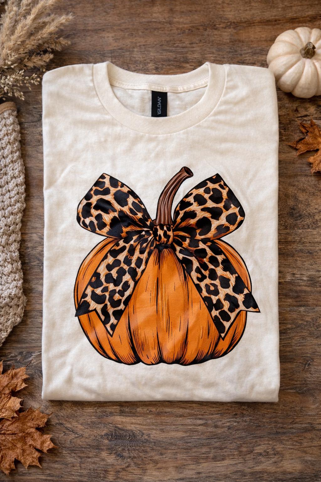 Short sleeve pumpkin tshirt